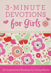 3 MINUTE DEVOTIONS FOR GIRLS