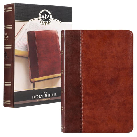 BIBLE KJV GIANT PRINT LUX LEATHER 2
