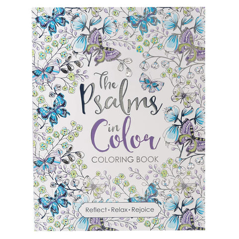 PSALMS IN COLOR COLORING BOOK ADULT