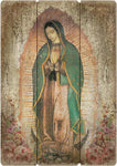 27" OUR LADY OF GUADALUPE PLAQUE-LARGE