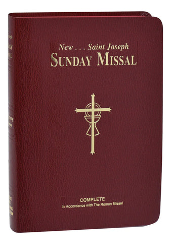 St. Joseph Sunday Missal - Large Print Edition, Imitation Leather