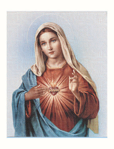 Immaculate Heart of Mary Canvas