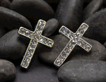 Earrings-Cross-Stud