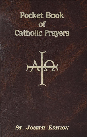 POCKET BOOK of CATH PRAYERS PB Brow