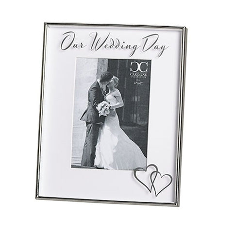 Frame-Our Wedding Day Floating Frame – Universal Church Supplies Inc