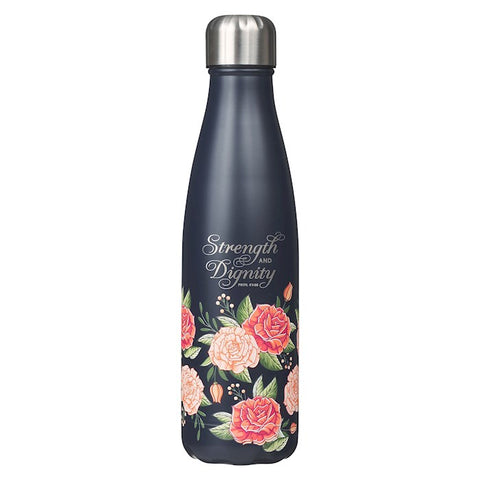 WATER BOTTLE - STRENGTH AND DIGNITY