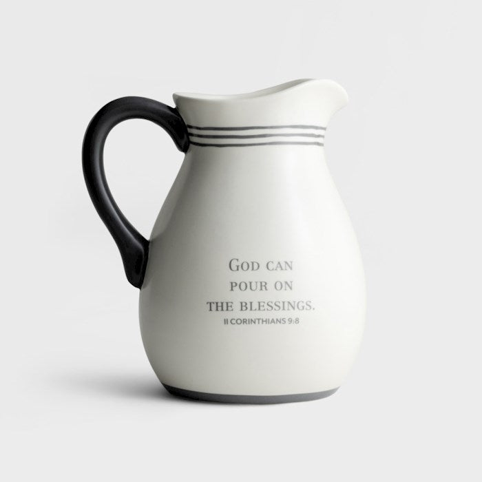 Pitcher-Pour On The Blessings (II Corinthians 9:8) (54 Oz) – Universal ...