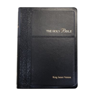 BIBLE KJV Personal IL Black FLEX