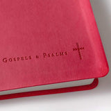 Journaling Through the Gospels and Psalms, Catholic Edition - Rose Imitation Leather