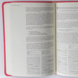 Journaling Through the Gospels and Psalms, Catholic Edition - Rose Imitation Leather
