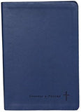 Journaling Through the Gospels and Psalms, Catholic Edition - Navy Imitation Leather