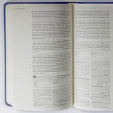 Journaling Through the Gospels and Psalms, Catholic Edition - Navy Imitation Leather