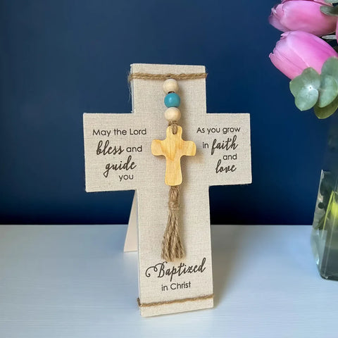 BAPTISM FABRIC CROSS