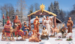 17-Piece Lifesize Outdoor Nativity