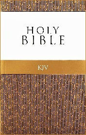 BIBLE KJV Budget PAPERBACK Gold