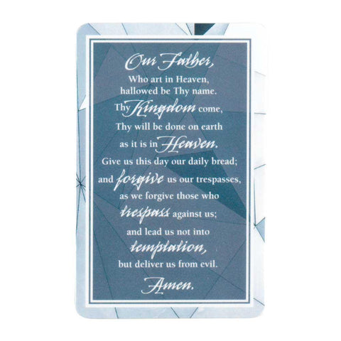 OUR FATHER PRAYER CARD