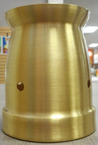 FOLLOWER Brass 2-1/2"D Satin Finish