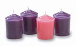 ADVENT CANDLE SET 15-Hour Votive Candles