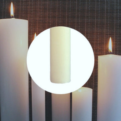 COMPOSITION WAX #32 (4" x 17/32") Plain End or Tube Candle