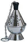 CENSER/BOAT Stainless Steel 7-3/4"H X 4 F   "   "D +SPOON