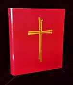 CEREMONIAL BINDER Series #2 RED Gold Foil Cross