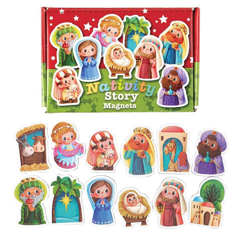 Magnet Nativity Vinyl 12 Pieces
