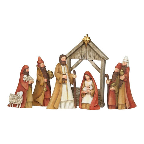 Contemporary Nativity Set