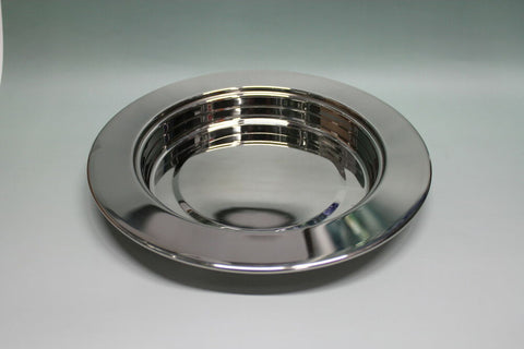 STAINLESS STEEL Communion Tray Center Insert 4-3/4"D