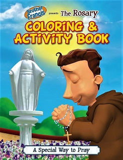 COLOURING/ACTIVITY BOOK BROTHER FRANCIS #03 Rosary