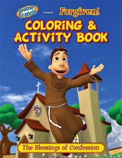 COLOURING/ACTIVITY BOOK BROTHER FRANCIS #04 Forgiven