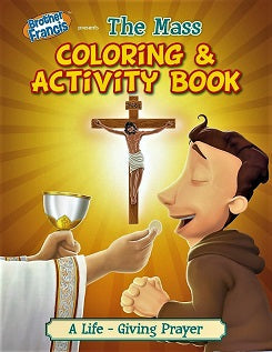 COLOURING/ACTIVITY BOOK BROTHER FRANCIS #06 The Mass