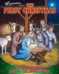 COLOURING BOOK COLOR & GROW  First Christmas