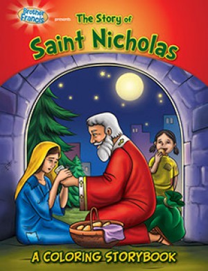 BROTHER FRANCIS Coloring Book The Story of Saint Nicholas