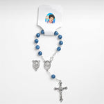 Auto Rosary Blue Carlo Acutis