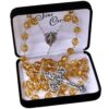 5 Decade Rosary Citrine Crystal - 8mm