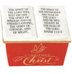 CONFIRMED IN CHRIST KEEPSAKE BOX