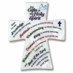 Gifts of Holy Spirit Cross 7.5"