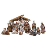 NATIVITY SET 6" 12 PC WITH CRECHE
