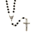 Black Rosary - 7mm