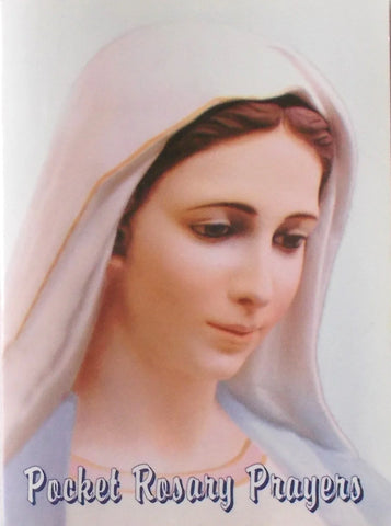 POCKET ROSARY PRAYERS Laminated