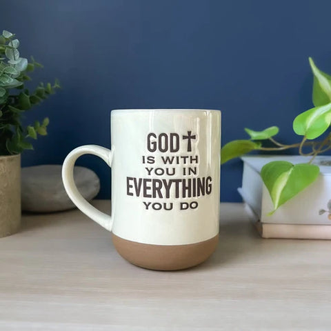 MUG- GOD IS WITH YOU