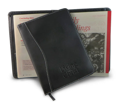 Living with Christ Black Leatherette COVER