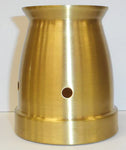 FOLLOWER Brass 2-1/2"D Satin Finish