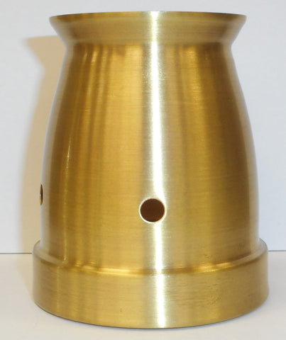 FOLLOWER Brass 2"D Satin Finish