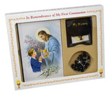 First Communion Gift Set (Boy) - First Mass Book (Good Shepherd) Boxed Set