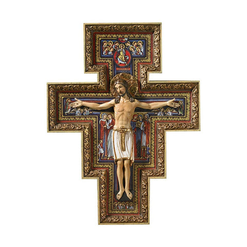 CRUCIFIX 10" SAN DAMIANO JAMES BREN