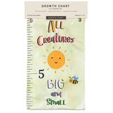 Kids Growth Chart All Creatures Big and Small