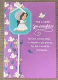 For a Sweet Goddaughter - First Communion Card