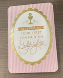 Your First Communion Goddaughter- Card