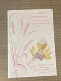 For A Special Goddaughter First communion- Card